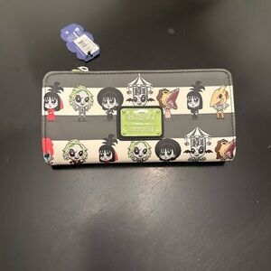 New Loungefly Wallet Beetlejuice Chibi wallet RARE RETIRED